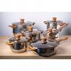 Kinghoff Kh-1767 Pot Set (12 Pieces) 1 Pc
