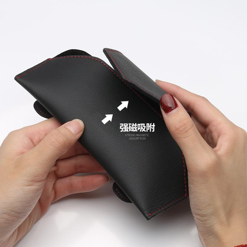 Чехол для автомобильных очков, авто солнцезащитный козырек, держатель для очков, зажим для солнцезащитных очков, держатель для карт, универсальный многофункциональный автомобильный чехол