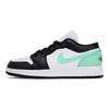 Jordan Air Jordan 1 Low Винтажные Баскетбольные Кроссовки Мужские Бело-Синие 553558-131(Команда85-)