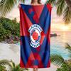Пляжное полотенце Blackburn Rovers Football Мягкое из микрофибры Летнее полотенце Быстросохнущее Впитывающее полотенце для пляжа Бассейна Путешествий
