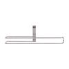Stainless Steel Non-Perforated Paper Towel Rack Kitchen Plastic Wrap Under The Cabinet Hanging Roll Paper Storage Rack