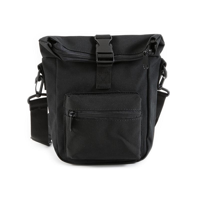 Мужская холщовая маленькая сумка-портфель, простая ветровая сумка для мобильного телефона, повседневная трендовая корейская версия небольшой квадратной сумки с женской сумкой через плечо