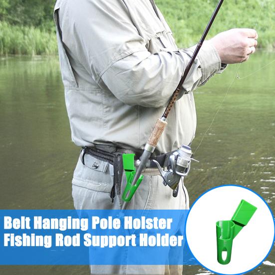 Вставной поясной держатель для удочки Портативный Легкий Сверхпрочный Забродный пояс