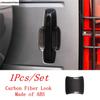 Outer Side Rear Door Handle Bowl Decoration Cover Trim For BYD Leopard 5 2024 2025 5D Carbon Fiber Look Accessories Exterior Kit