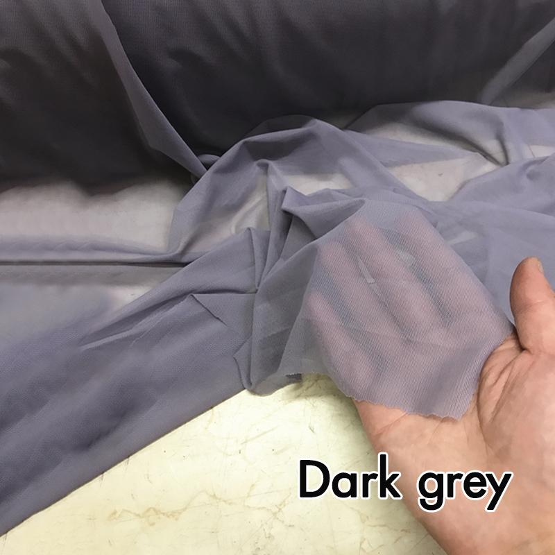 4 Way Stretch Nylon Spandex Mesh Fabric 20D Super Thin High Elastic Encrypted Tulle Gauze Net Fabric For Diy Sewing Material