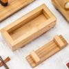 Wooden Sushi Press Mold Portable Rice Mold Rice Mold Box Thousand Layer Sushi Mold  Handmade