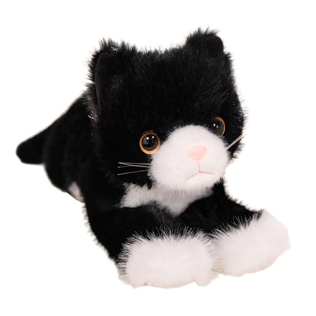 Многоцелевые реалистичные кошки, прочная плюшевая игрушка, мягкие игрушки, модель котенка, портативная для детей и праздничных подарков