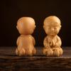 Home Decor Baby Buddha Car Ornament Buddha Statue Little Monk Figurines Key Chain Pendant