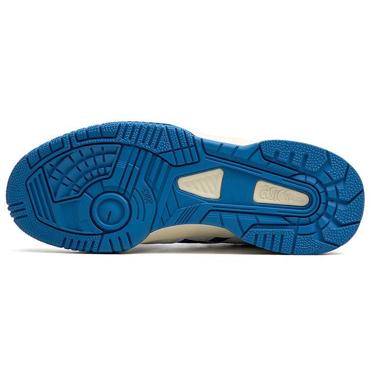 Asics Кеды унисекс Gel-Spotlyte Low V2 в стиле ретро для баскетбола, сине-белые 1203A258-100