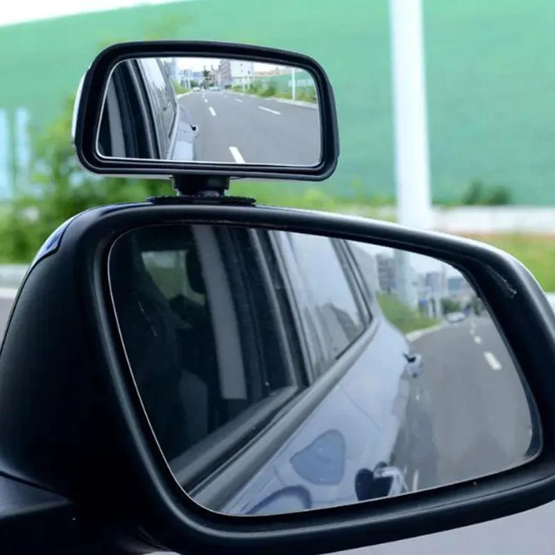 Автомобильное зеркало заднего вида, переднее и заднее колесо, вспомогательное зеркало заднего вида, слепая зона, широкоугольный, 360 градусов, большое поле обзора, hi