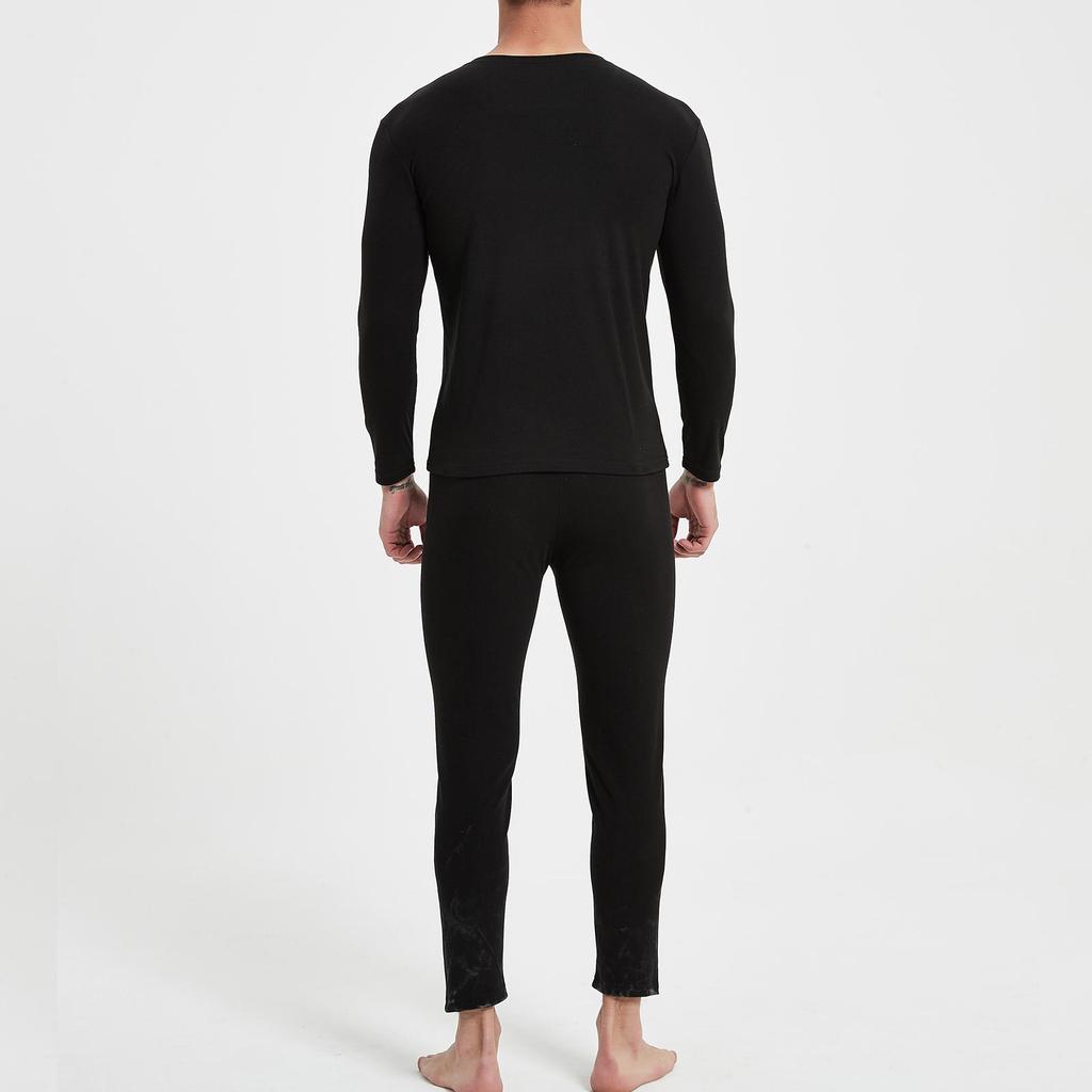 Мужские комплекты ультрамягкого термобелья Long Johns с флисовой подкладкой