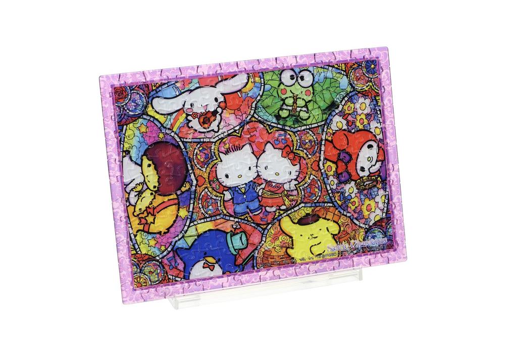 BEVERLY 165 Piece Jigsaw Puzzle Crystal Puzzle Sanrio Stained Glass Musical Puzzle (Jigsaw Type)