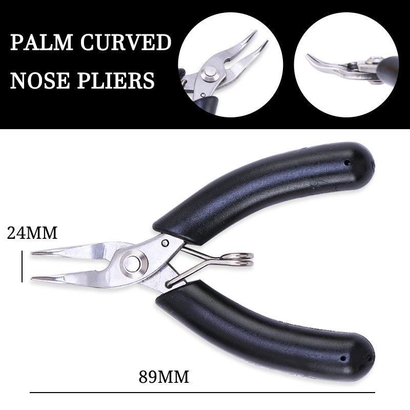 Плоскогубцы из нержавеющей стали для ювелирных изделий, плоскогубцы с острыми и круглыми губками, а также кусачки для изготовления ювелирных изделий, бисероплетения, ремонта и ремонта