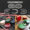 Leathercraft DIY Craft Sewing Purse Decoration Bag Pattern Stencil Leather Tool Wallet Template