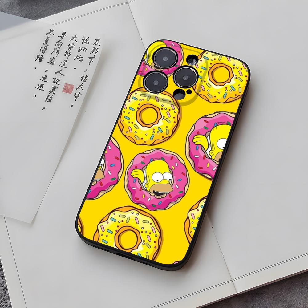 Чехол для телефона Funda Для Iphone 14 13 17 16 11 15ProMax 12 Pro Max Mini Xr Xs X 7 Plus Чехлы TheS S-Симпсоны