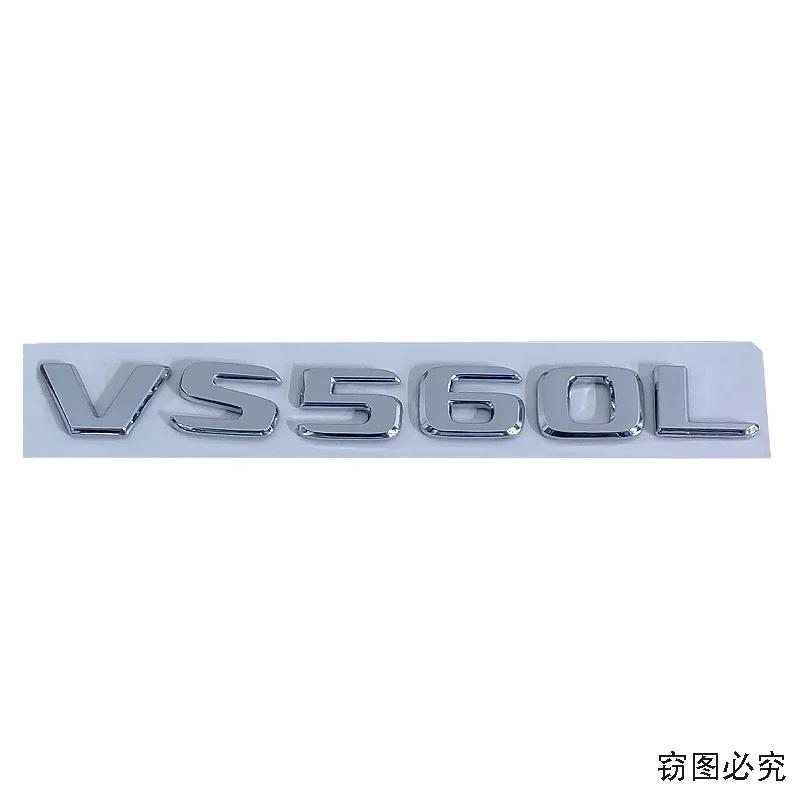 ABS Car Body Emblem Letter Sticker Rear Badge for Mercedes Benz VS260L VS450L VS500L VS550L VS560L VS680L VS900L VS980L Letters