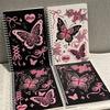 4Pc/set Sweet Bow Coil Notebook Butterfly A5 Coil Planner Portable Notepad for Kids Girl Birthday Party Gift Back To School