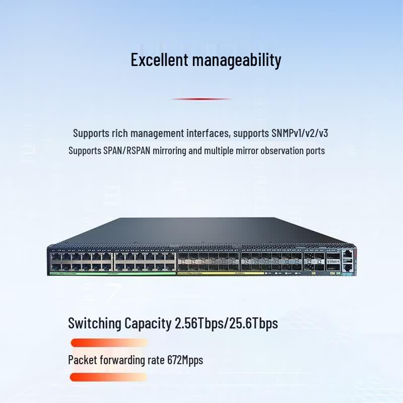 H3C S5590-48TS4X2QC-EI Корневой коммутатор корпоративного уровня
