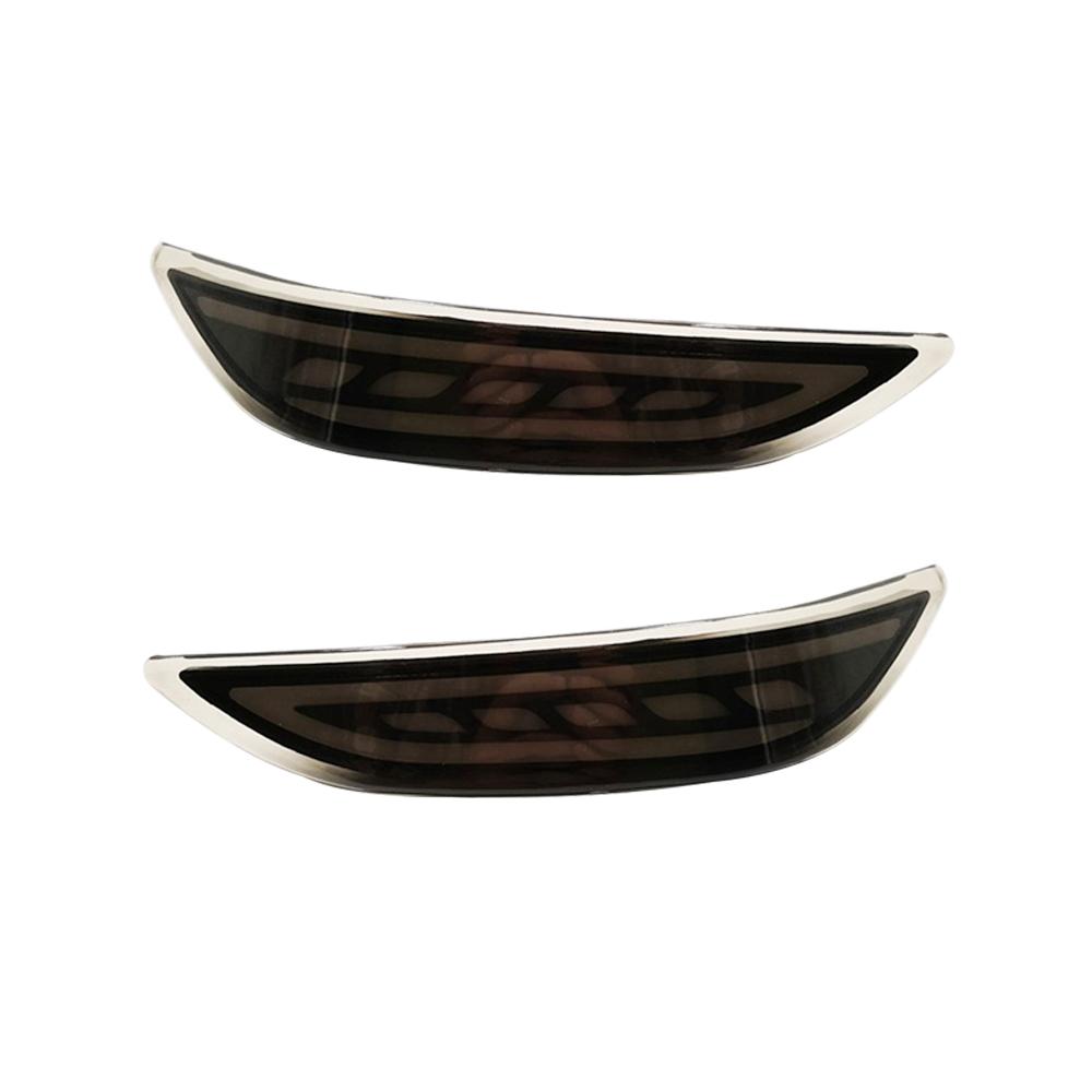 2Pcs LED rear bumper lights brake tail light reflector light rear lamp Brake warning Lamp For Honda City 2014 2015 2016