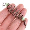 10 Pcs/Set New Style Explosion Olive Fishing Bait Hanging Tackle Stainless Steel Feeder Spring Lure