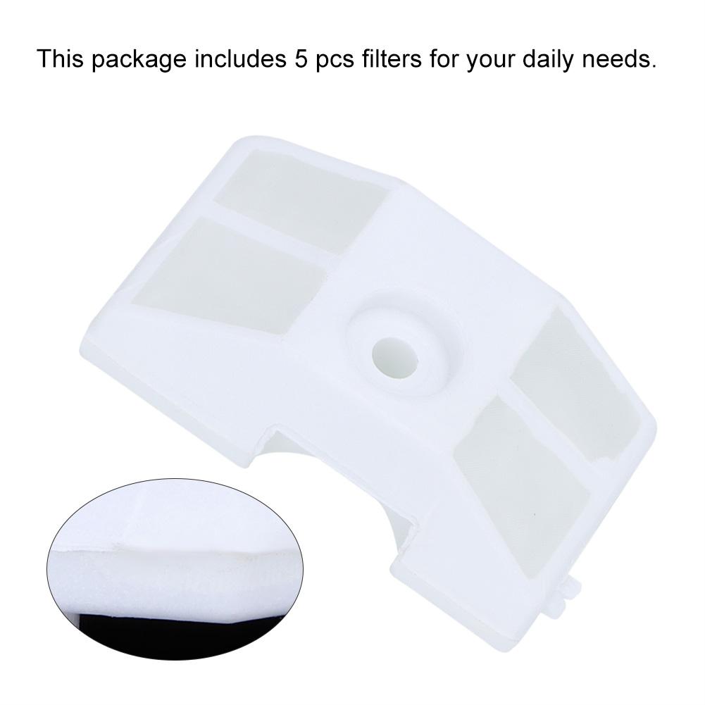 5 шт. пластиковый очиститель воздушного фильтра подходит для бензопилы 4500 5200 5800 45cc 52cc 58cc