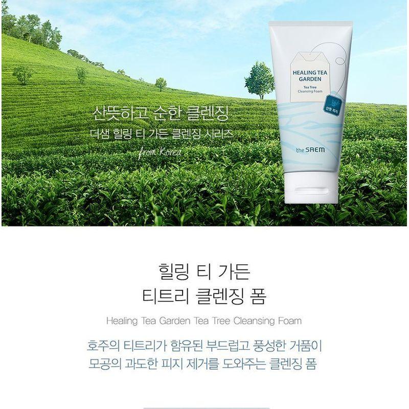The Saem - Healing Tea Garden Cleansing Foam - 4 Types