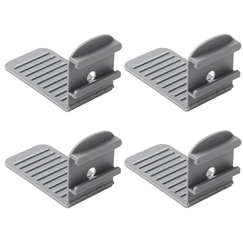 Многофункциональные нескользящие держатели для простыней, регулируемые пластиковые зажимы для фиксации покрывала, бытовые держатели-застежки для дома