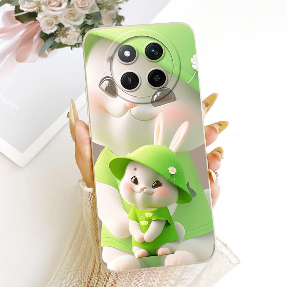 Soft Silicone Casing For Huawei Honor X9C / Honor X9C Smart Case Cover Cute Cartoon Cat Cool Dragon Animals Painting Bumper