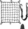 Touring Motorcycle Secures Cargo Elastic 60cm Flexible Elastic Motorcycle Carry Secures Prevents Cargo from Includes Black X Net, Net, Rack, Cord,