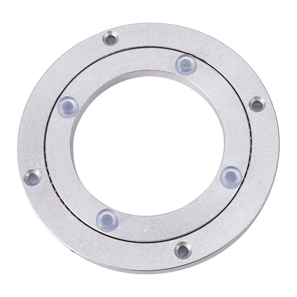 Smooth Rotating Bearing Base Quiet Round Table Swivel Plate  Restaurant