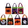 Halloween Tote Bag Reusable Handbag with Handles for Thanksgiving Party Daily Supplies