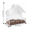 Attract Beautiful Wild Birds with These Acrylic Bird Feeders - Easily Mountable with Suction Cups