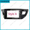 10 Inch Car Frame Fascia Adapter Android Radio Dash Fitting Panel Kit For Toyota Levin Corolla 2014-2016