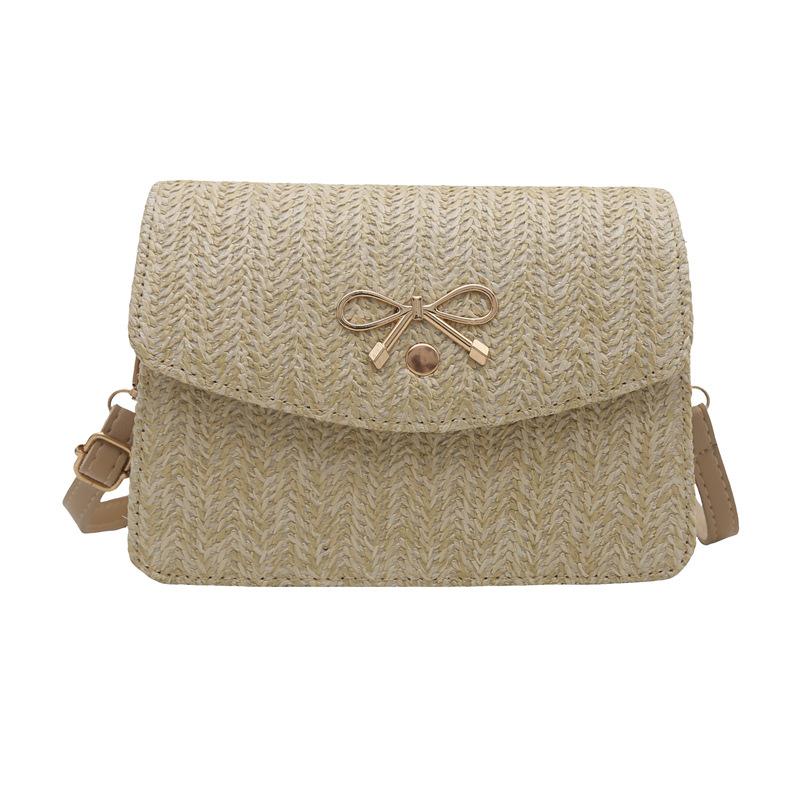 Персонализированный бант тренд плетения новая повседневная мода кроссбоди на плечо маленькая квадратная женская сумка