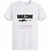 Cod Black Ops Cold War Warzone Графика на пол для приземления Футболки Летние Хлопок Новые Рубашки и Футболки Мужская Футболка с Принтом