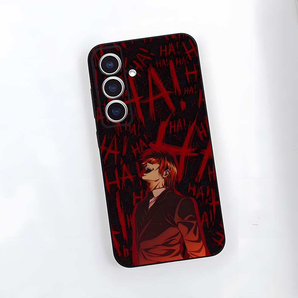 Чехол для телефона D-Death Note для Samsung S25 Plus S20 S20 Plus S22 Ultra S23 FE S21 Plus S21 Ultra Мягкий чехол