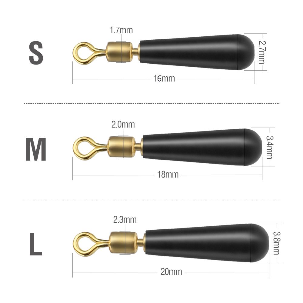 Metal Block Tackle Gear Copper Head Tools Fishing Floats Fishing Gear Float seat Rotation Drift