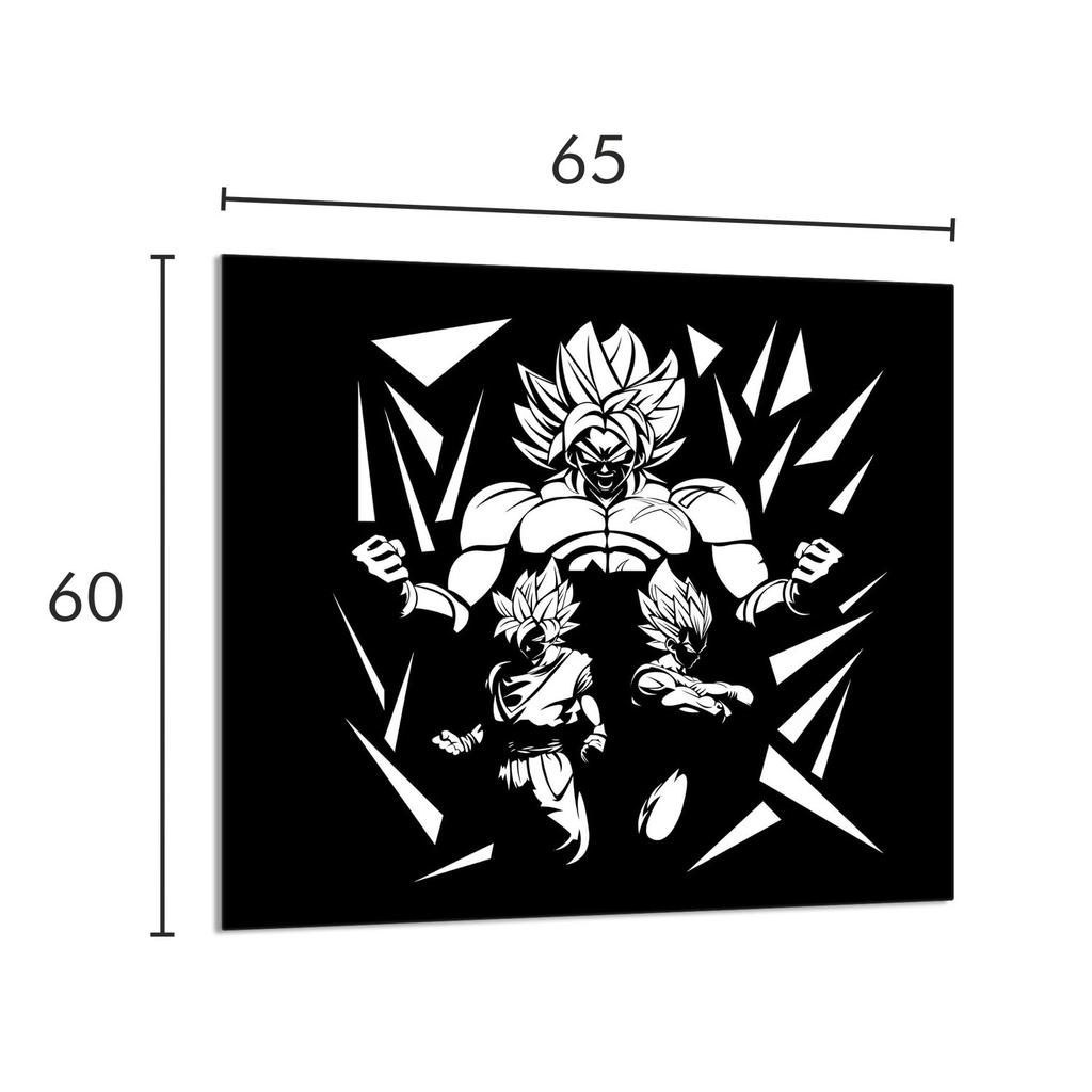 PANEL SZKLANY DO KUCHNI 65x60 Anime