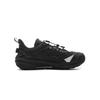 Li Ning Kids Outdoor Synthetic Leather Fabric Comfortable Shock Absorption Support Kids Shoes Black YKEV002-3
