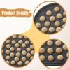 Wood Foot Acupressure Mat Pad for Feet Relax Massage Tool Travel