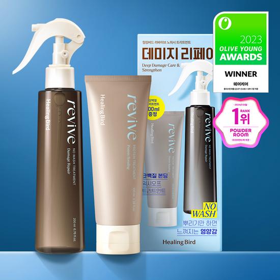 Healing Bird Revive No-Wash Treatment Damage Repair Project (+ 100ml Protein Treatment Provided)