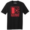 Throwbackmax Elektra Record Label Классический крой, Премиум трехкомпонентная черная футболка Унисекс футболка