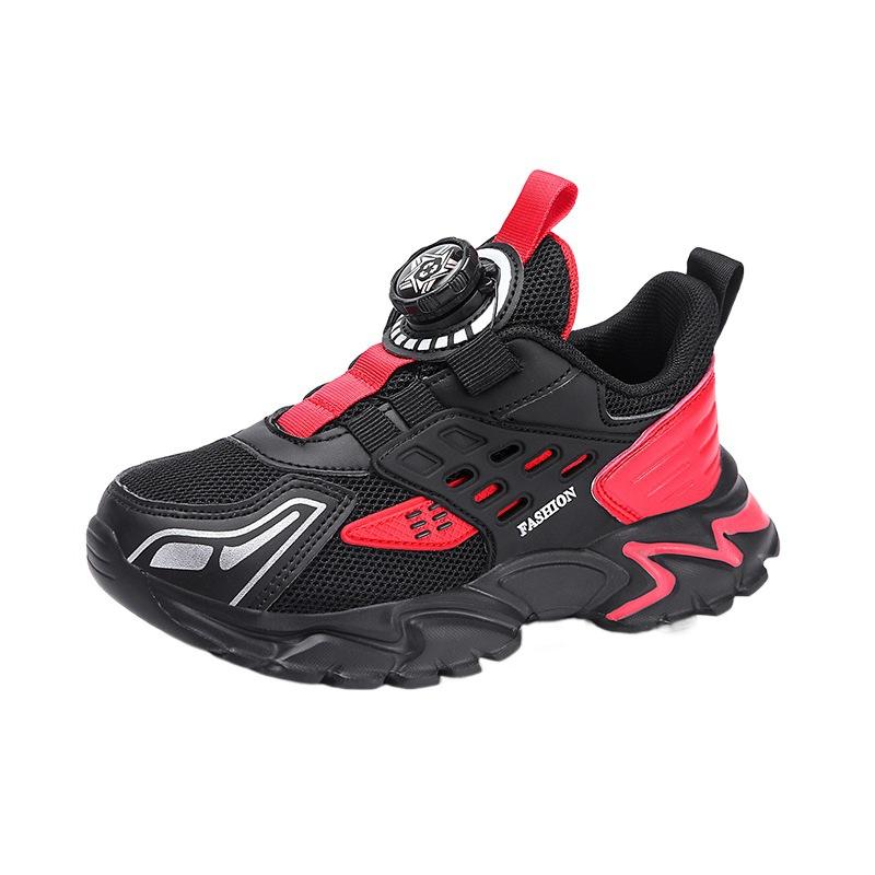 Кроссовки Дышащие кроссовки Легкие сетчатые кроссовки Средний Подростки Вращающаяся пряжка