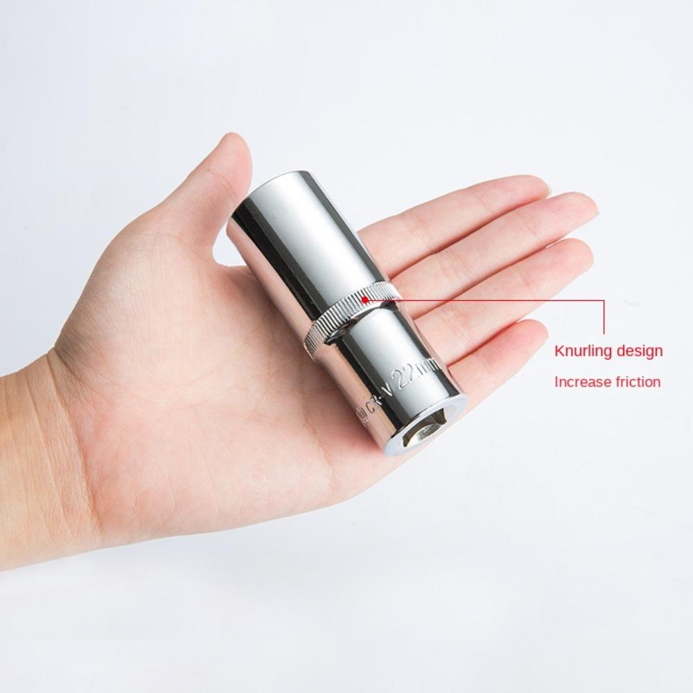 1/4 3/8 1/2 Hex Socket Chrome Vanadium Steel Sleeve Spanner New Wrench Head Set Wrench