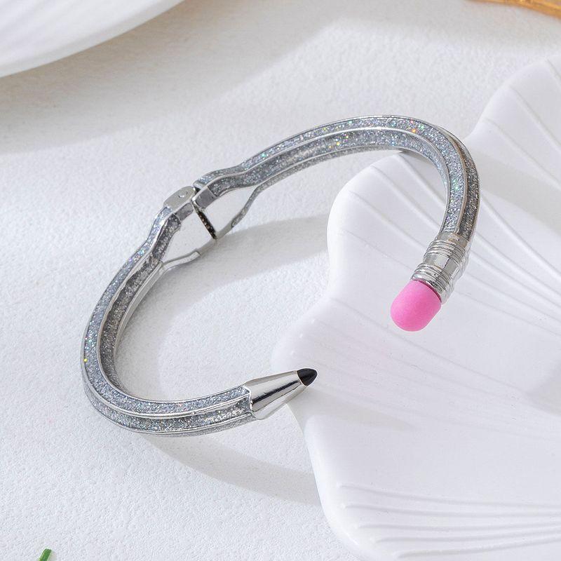 and Elegant Artistic Bracelet with a Unique European and American Light Luxury Design, Featuring a Pencil-Shaped Design That Is Fashionable and Trendy