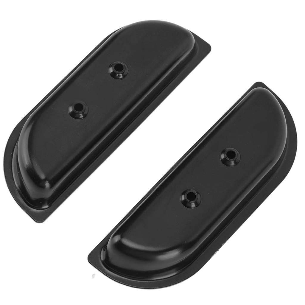 1pair Door Panel Arm Rest Cups Metal Cup Holder Replacement for Ford Truck F‑100 1973 to 1979 Black