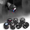 Anti-Theft Metal Valve Covers for Car Tires