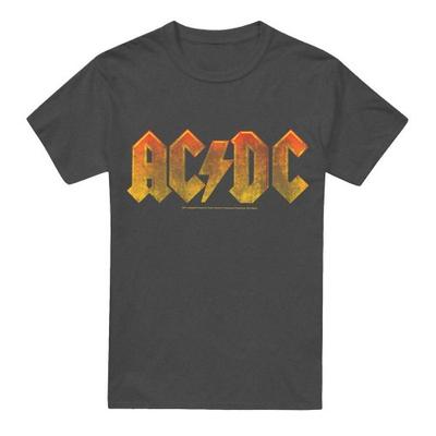 AC/DC Унисекс футболка для взрослых с градиентным логотипом