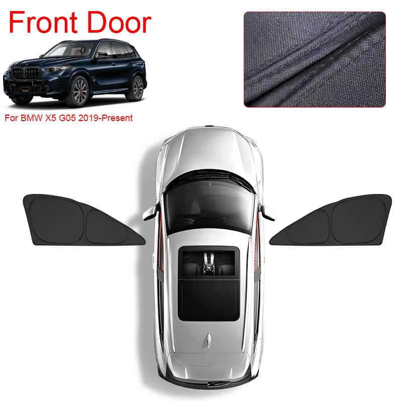 Car Black Windows Privacy Sunshade For BMW X5 G05 2019-Present Anti-UV Heat Insulation Protect Cover Interior Accessories
