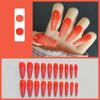 Накладные ногти Многоразовые наклейки для ногтей Нажмите на полное покрытие Накладные ногти 24 шт. 2 мл
